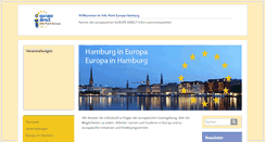 Desktop Screenshot of infopoint-europa.de